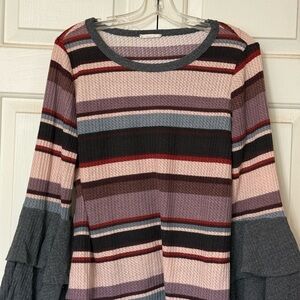 ODDY Multicolor Knit Top